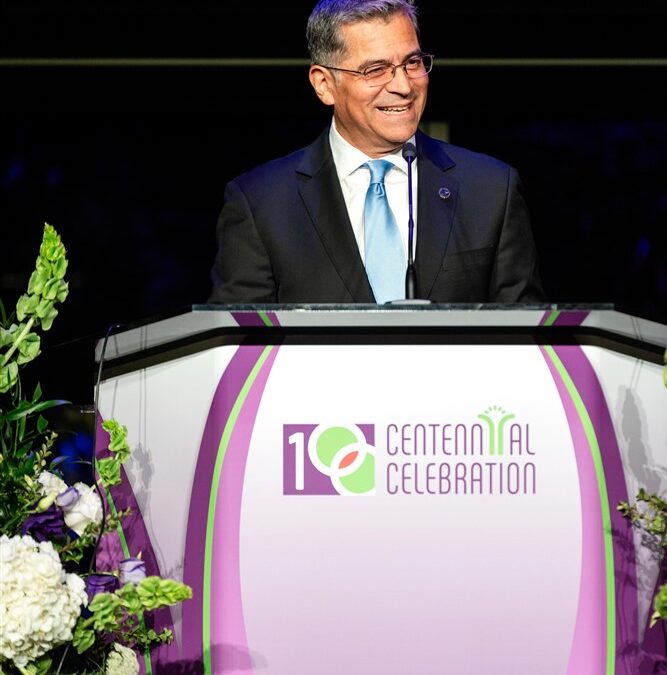 Wellnest Centennial Celebration Honors Secretary Xavier Becerra with Visionary Award and Achieves $1M in Funding